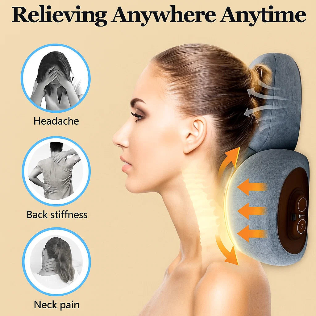 Mevide 3 in 1 Neck Massage Pillow