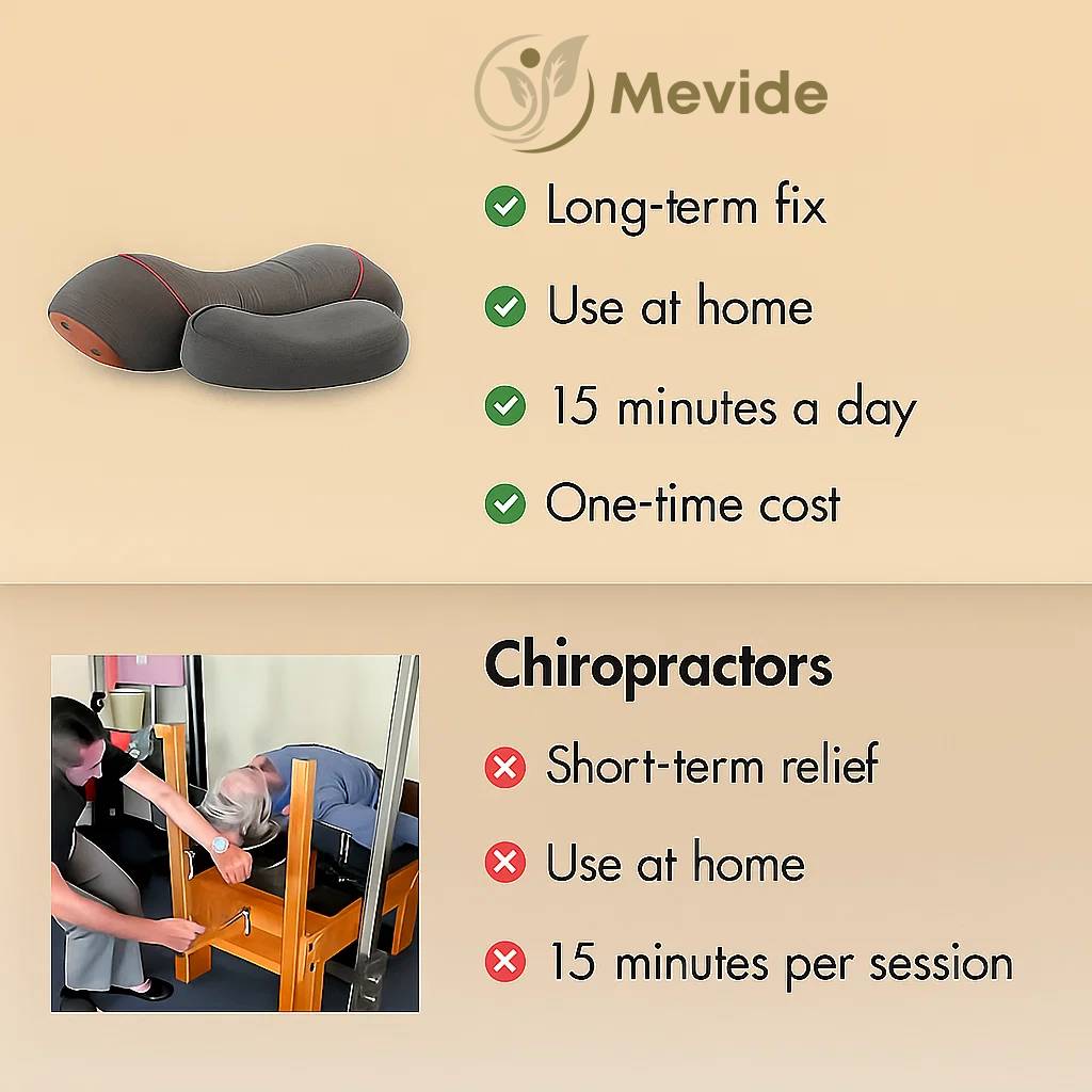Mevide 3 in 1 Neck Massage Pillow